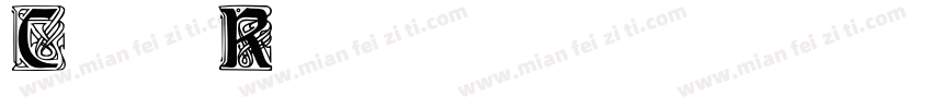 Carrick Regular字体转换